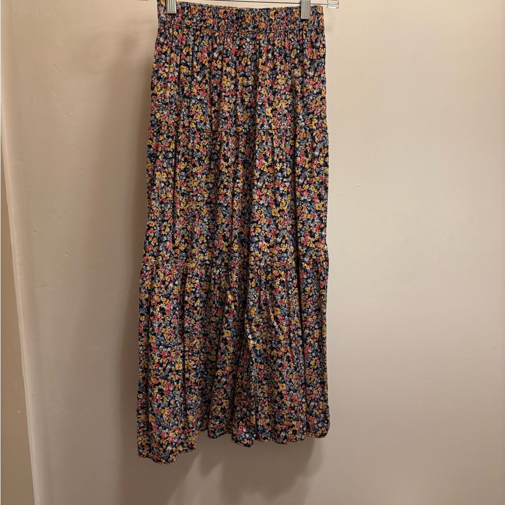 Floral Midi/maxi Skirt